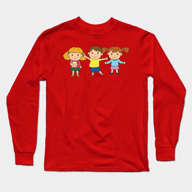 Childhood Long Sleeve T-Shirt by Shirtbubble